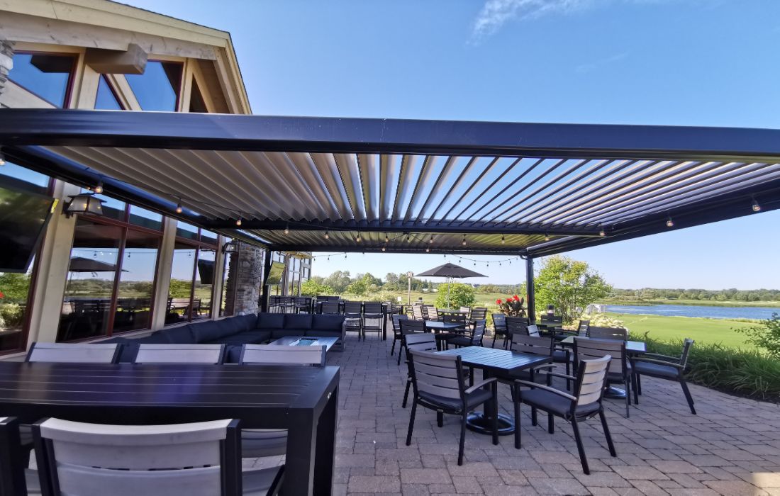 Commercial Outdoor Patio Furniture - Sunguard Awnings